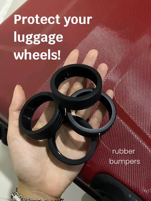 no more broken luggage wheels