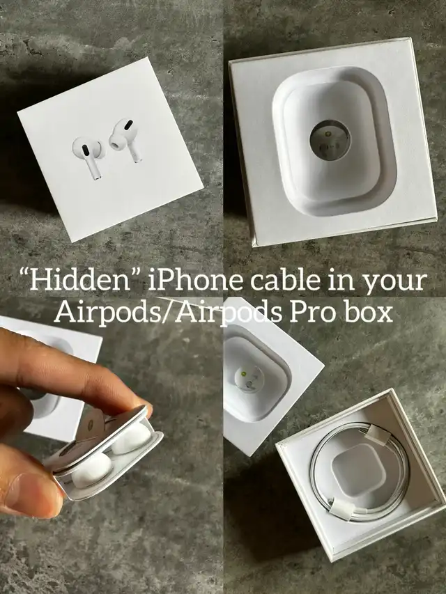 I didn’t know about this “hidden” iPhone cable