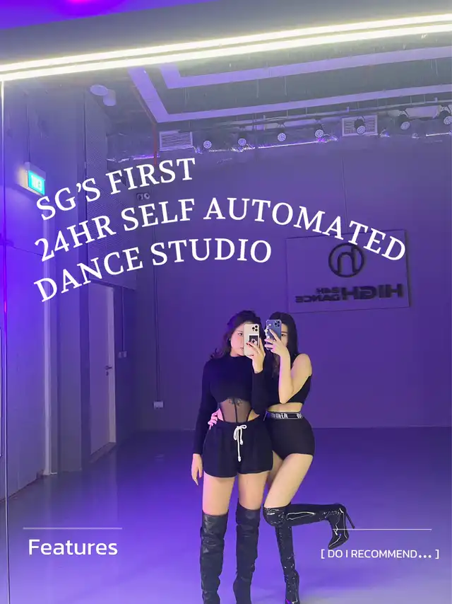 24hr self service dance studio is in sg??