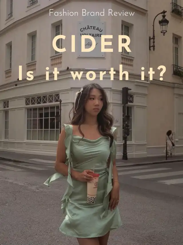 Fashion brand review- Cider: is it worth it?