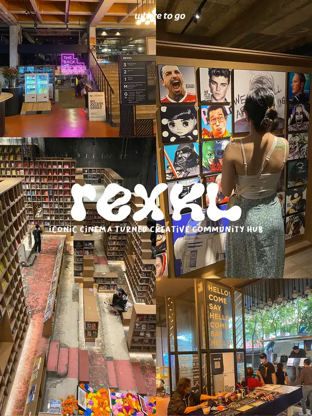 mega IG-worthy bookstore in this hipster mall?