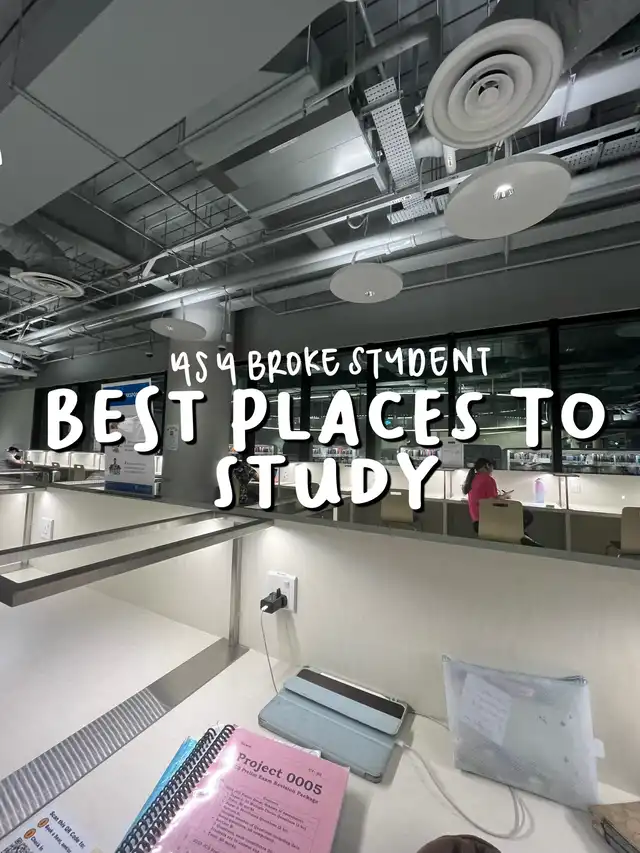 i found the best places to study in singapore
