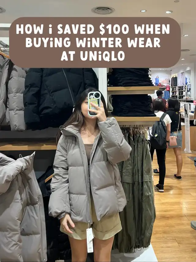 How to save $100 when buying winter wear ️