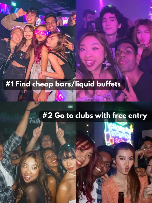 6 TIPS TO SAVE MONEY WHEN CLUBBING