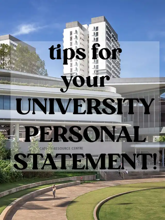 READ THIS before applying to university!