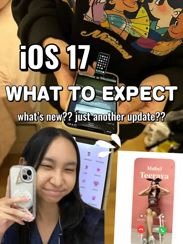 IS THE NEW iOS 17 JUST ANOTHER UPDATE??