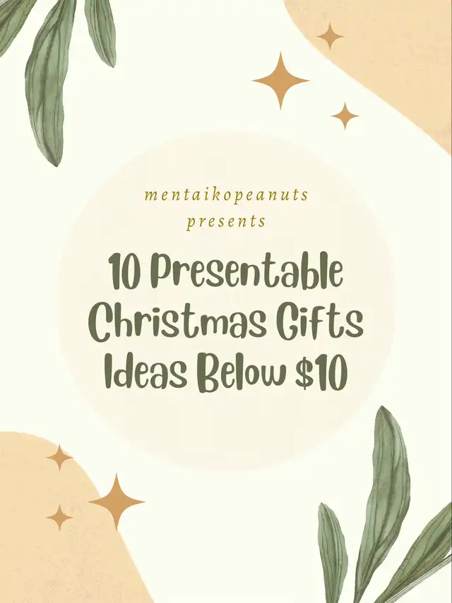 ️ Feeling obliged to gift? Here’s 10 quick ideas!