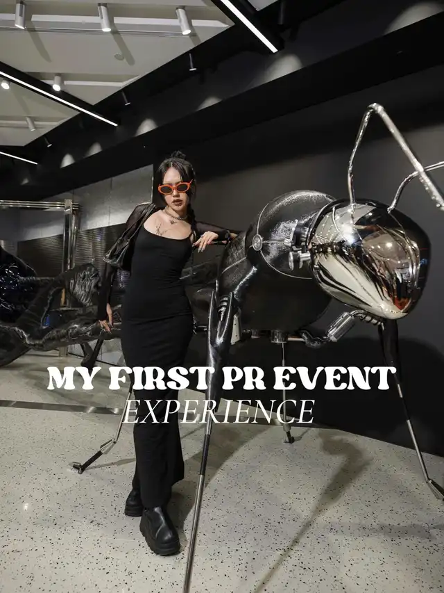 my first PR event experience as an INTROVERT