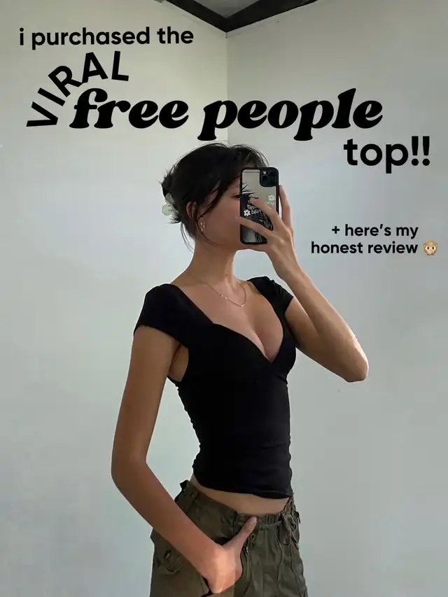 my thoughts on the viral free people top