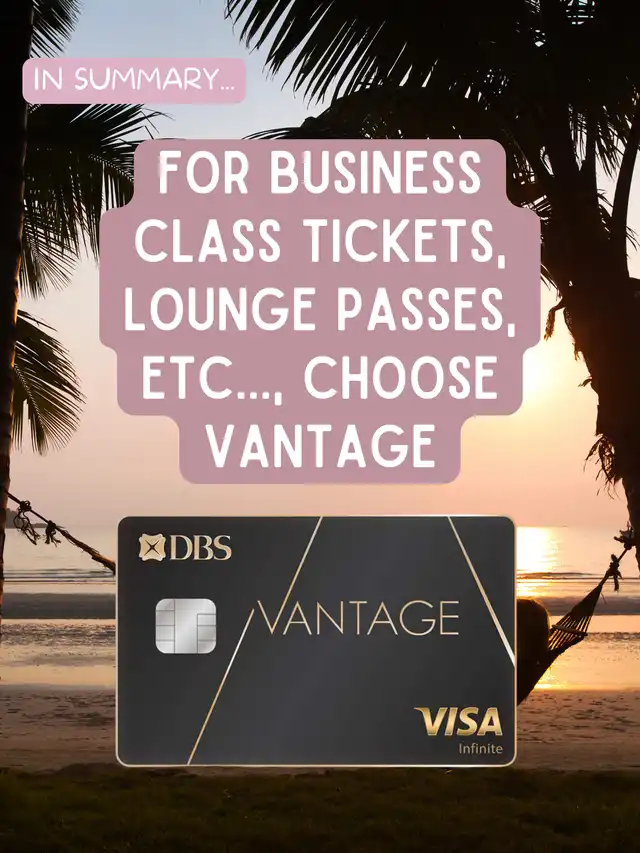 DBS Vantage gives 10 free lounge visits?!