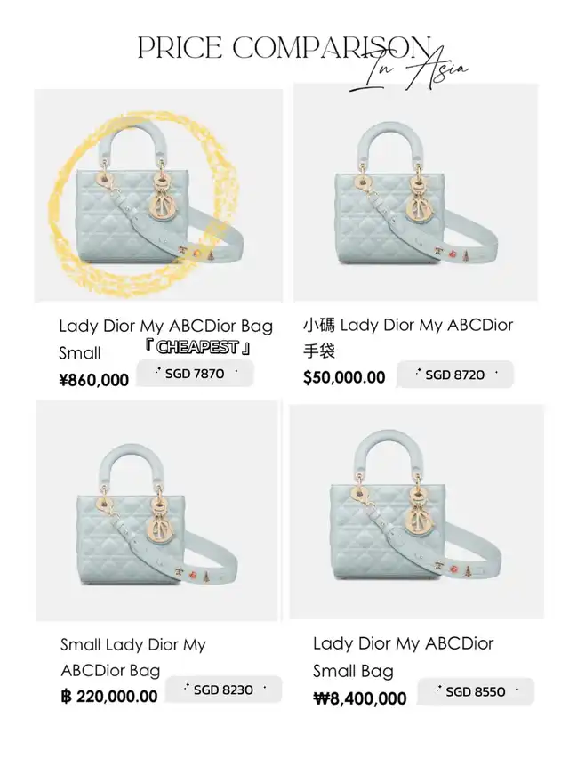Where to buy the cheapest luxury bag in Asia