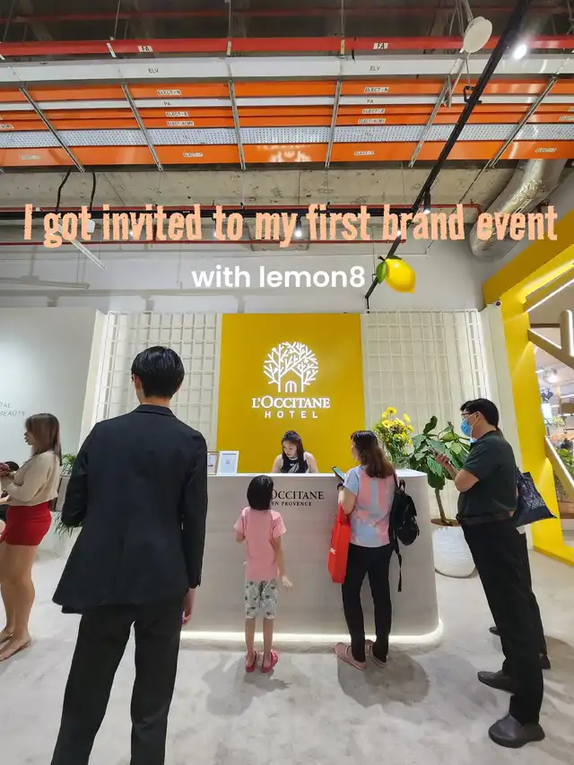 My first brand event experience with Lemon8  !