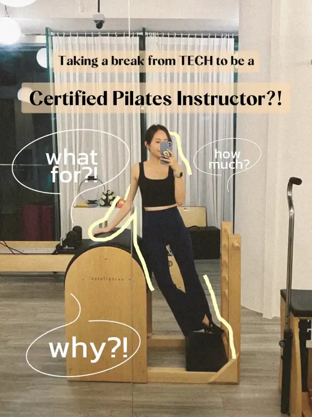 My side hustle as a certified Pilates Instructor