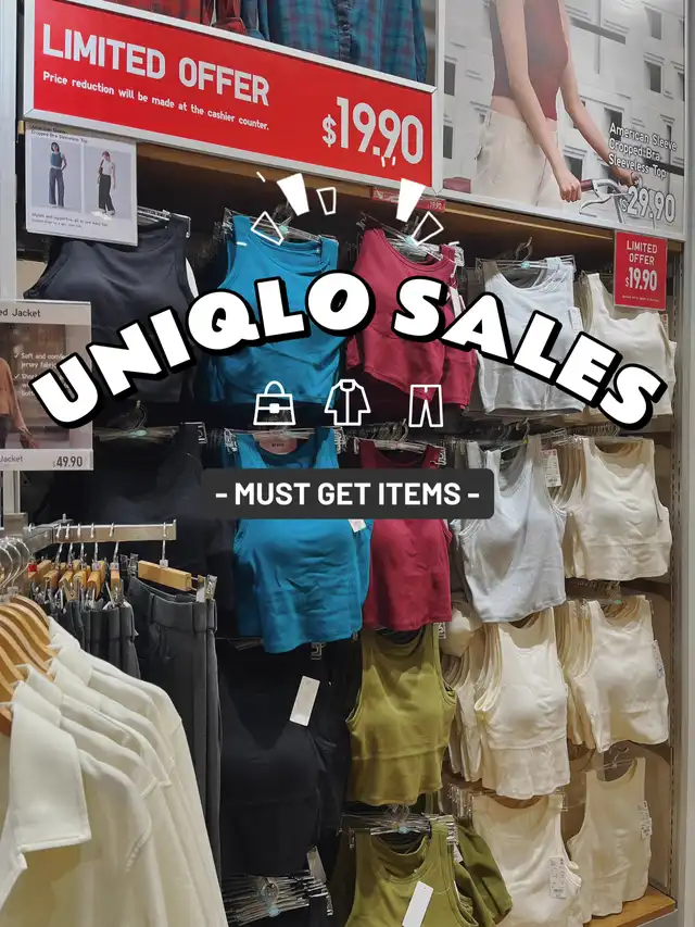 Uniqlo Sales Items You Shouldn’t Miss!!!