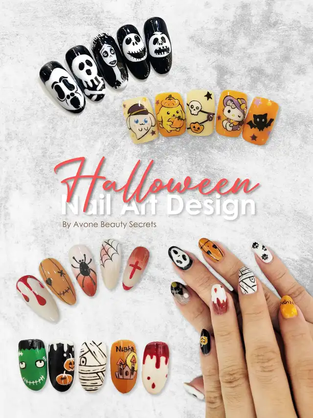 Get your nails ready in this SPOOKTOBER!
