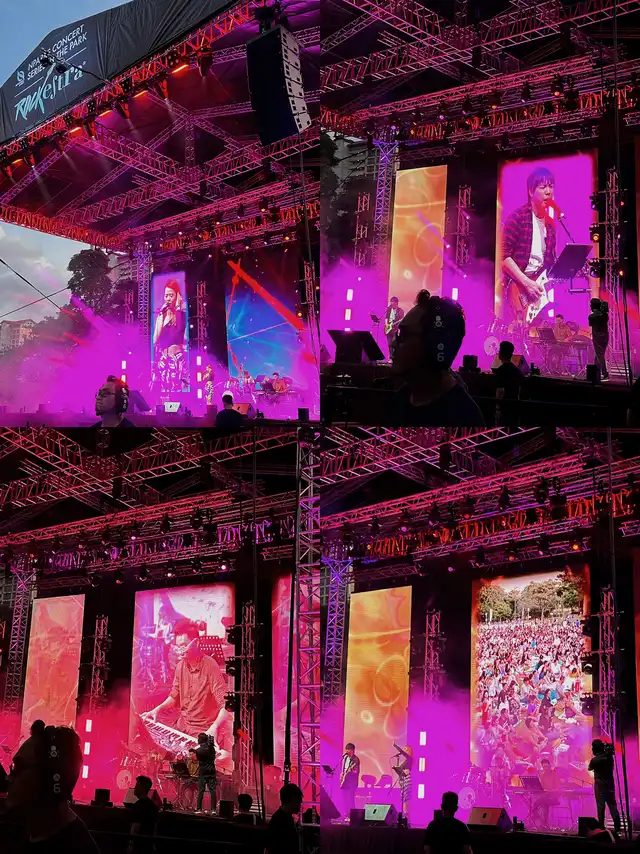 SingaporeNparks Free Concert RockestraFree