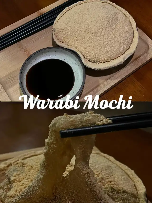 I found the BEST warabi mochi & mochi waffles