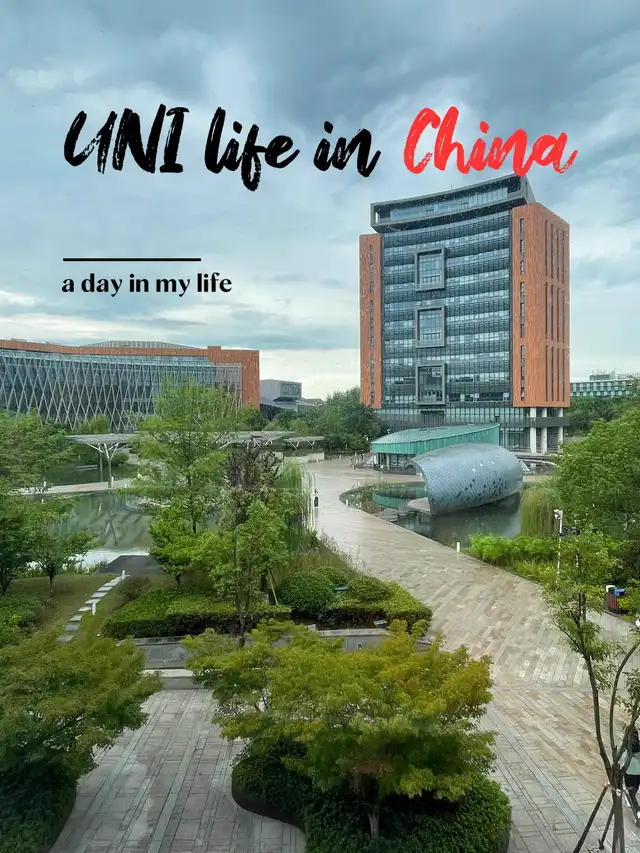 a day in my life in a Chinese uni