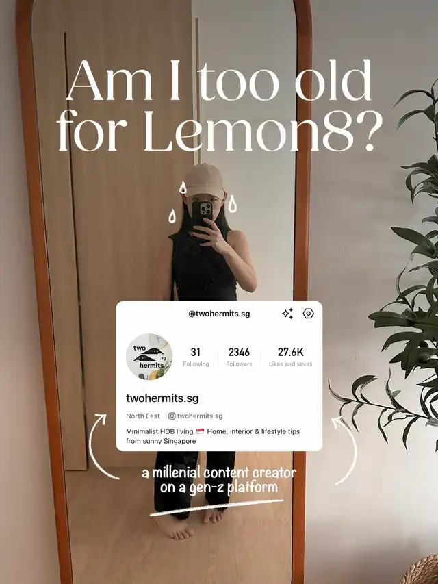 Being 30+ and posting on Lemon8..#WhyILemon8