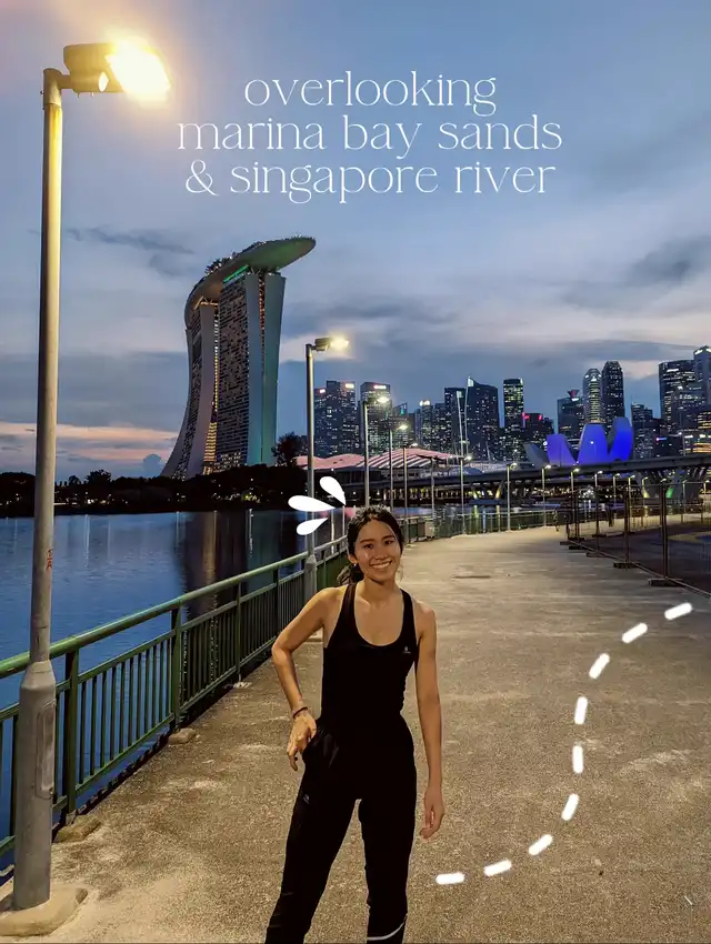 follow me on a run around Marina Bay! ‍️