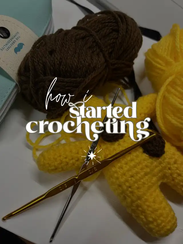 my crocheting journey!