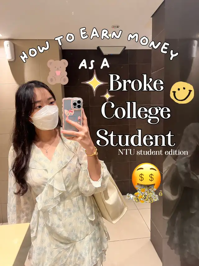 Ways to earn money as a broke college student?