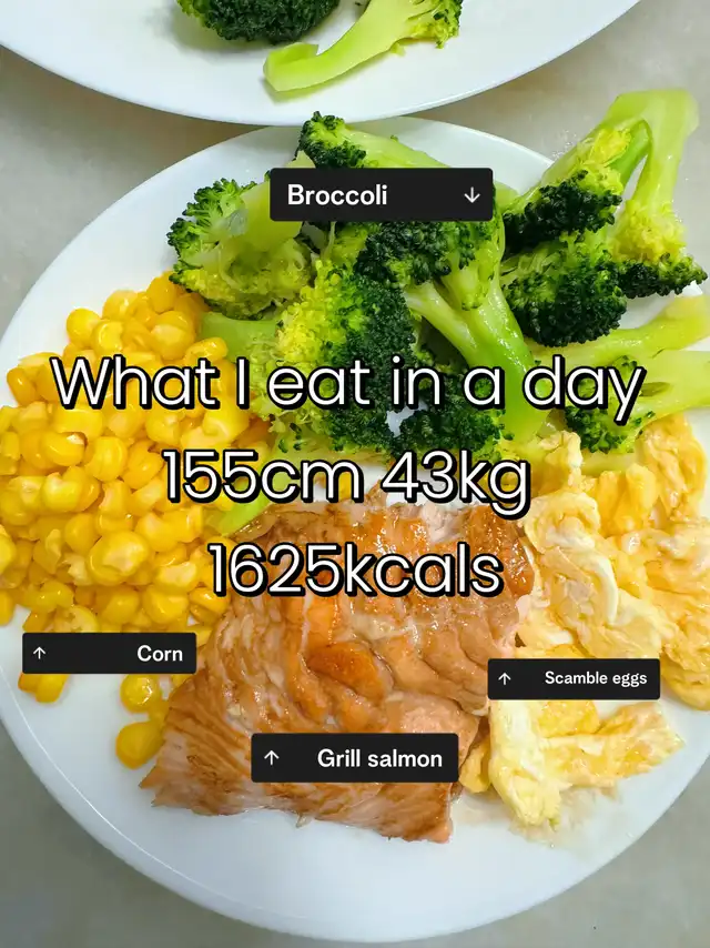 What I eat in a day | 155cm 43kg