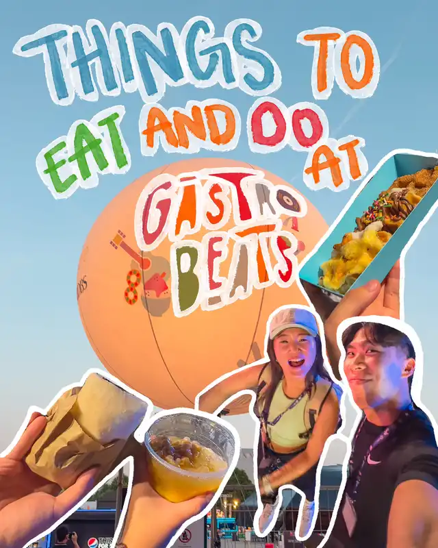 FREE ENTRY to Gastrobeats (Things to eat and do)