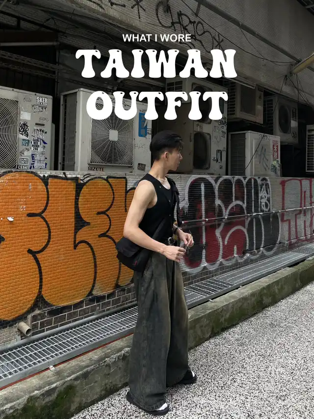 what i wore in taiwan  day 5