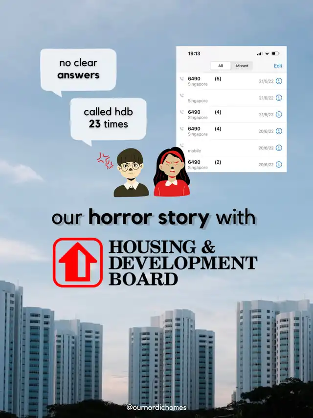 Our horror story with HDB