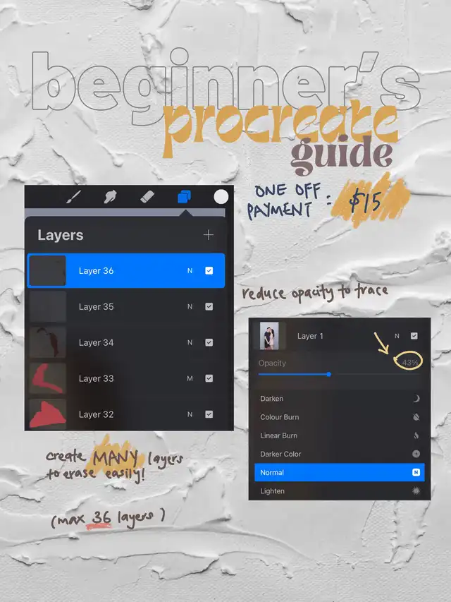 procreate tips: from a beginner to another