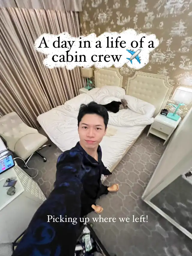 A Day in the Life of a Cabin Crew in overseas