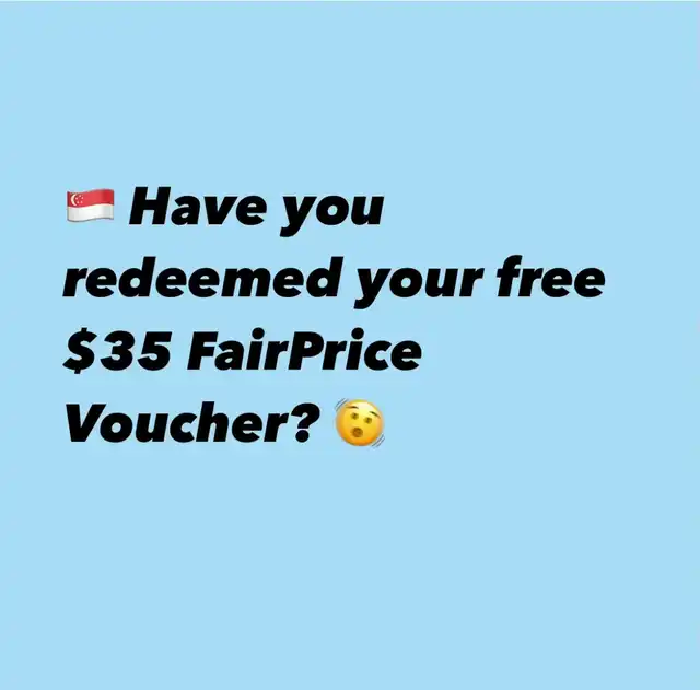 Grab your free $45 NTUC voucher before 10th Oct!