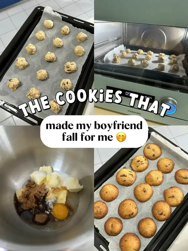 TAP FOR THE COOKIE RECIPE THAT STOLE MY BF’S HEART