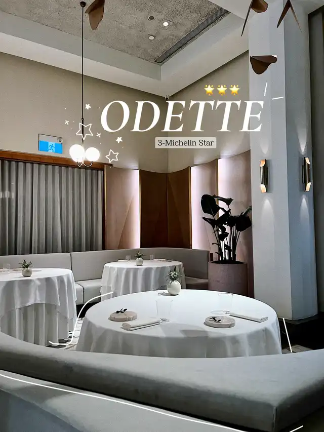 3-Michelin Star Lunch @ Odette