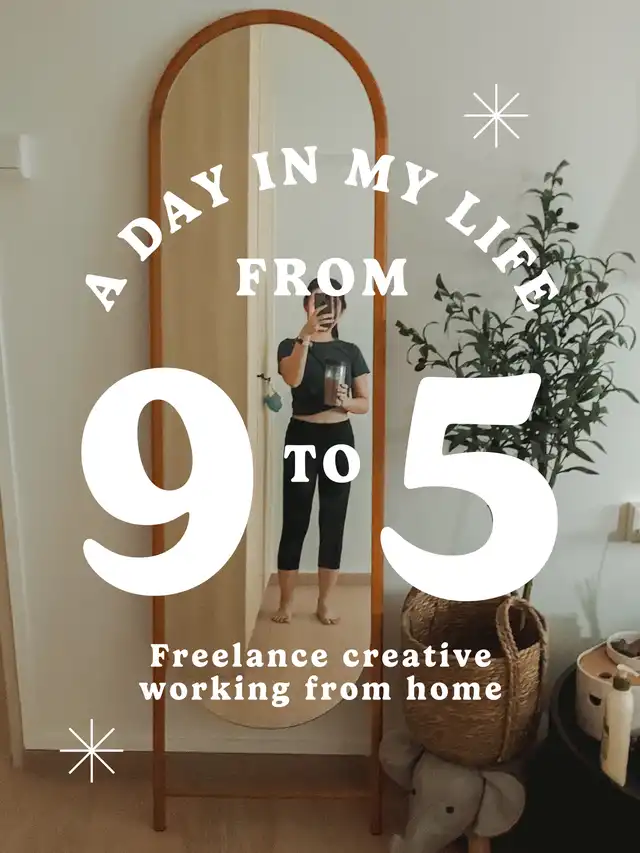 WFH Daily Routine️When 9 to 5 is anything you want