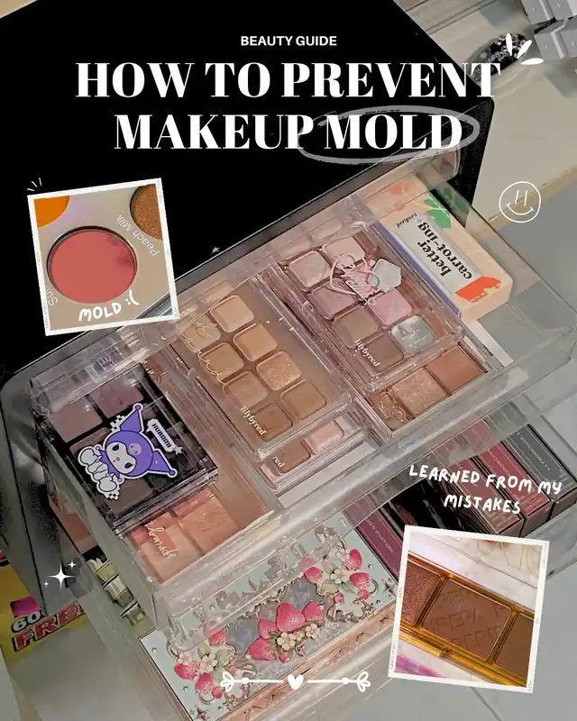 3 Tips To Prevent Your Palettes From Getting Moldy
